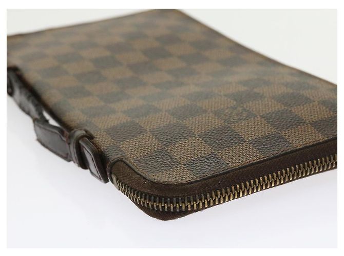 LOUIS VUITTON Damier Ebene Organizer De Voyage Custodia da viaggio LV Auth 56911 - vista 14