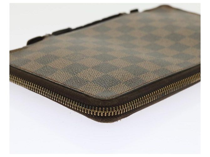 LOUIS VUITTON Damier Ebene Organizer De Voyage Custodia da viaggio LV Auth 56911 - vista 17