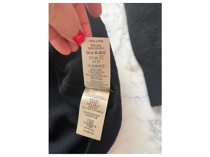 Burberry Brit Kaschmirpullover Schwarz XL - Ansicht 3