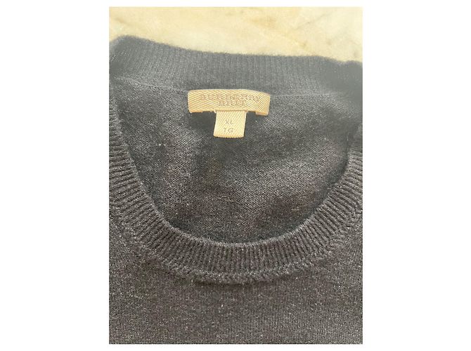 Burberry Brit Kaschmirpullover Schwarz XL - Ansicht 5