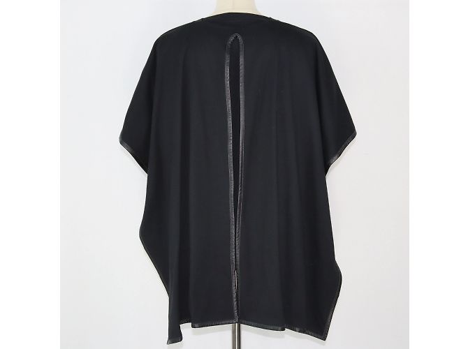 Céline Maglietta mantella nera - vista 3