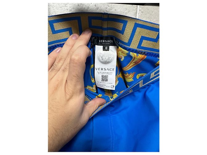 Versace Greca Swim Shorts - view 5