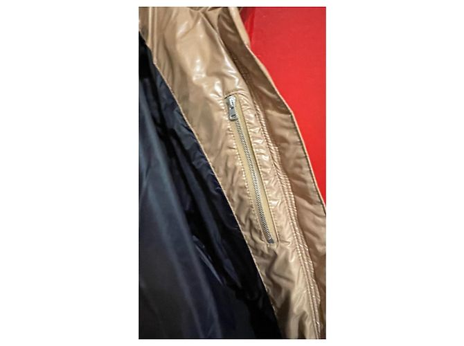 Thierry Mugler Piumino Corto Beige e Nero - vista 5