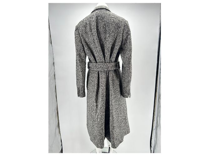 Stella Mc Cartney Abrigos Stella McCartney T.FR 38 Lana Gris - vista 3