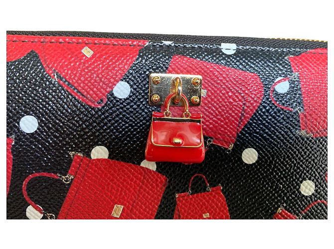 DOLCE & GABBANA Reißverschluss-Geldbörse Sicily - Ansicht 2