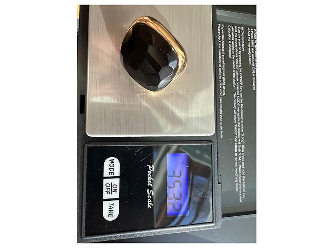 Anello Pomellato Victoria Oro Rosa e Giaietto Nero - vista 4