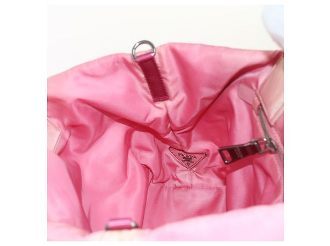 Prada Handtasche Nylon 2weg Pink Auth bs9228 - Ansicht 23