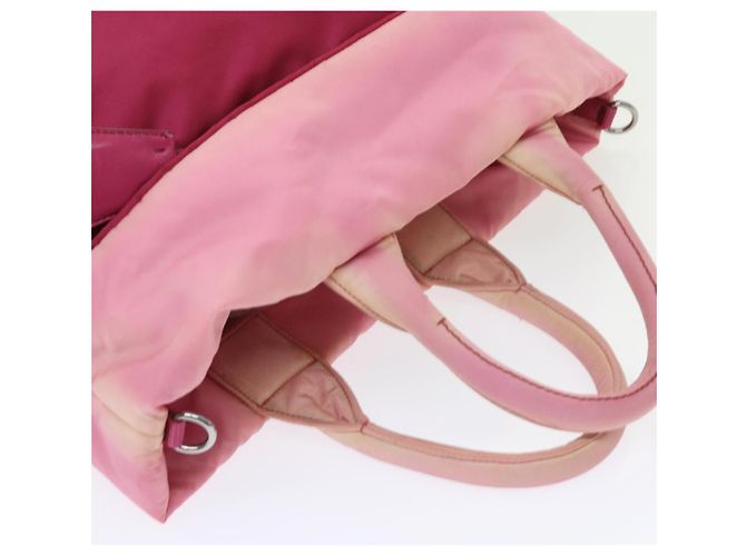 Prada Handtasche Nylon 2weg Pink Auth bs9228 - Ansicht 7