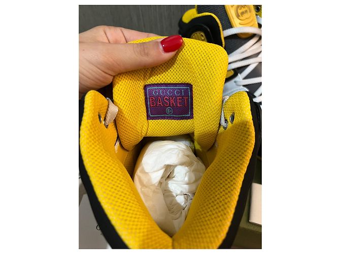 Sneakers Gucci Basket Nero - vista 6