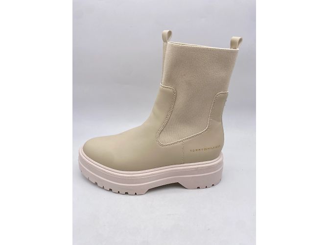 Tommy Hilfiger Stiefel T.EU 39 Polyester Beige - Ansicht 2