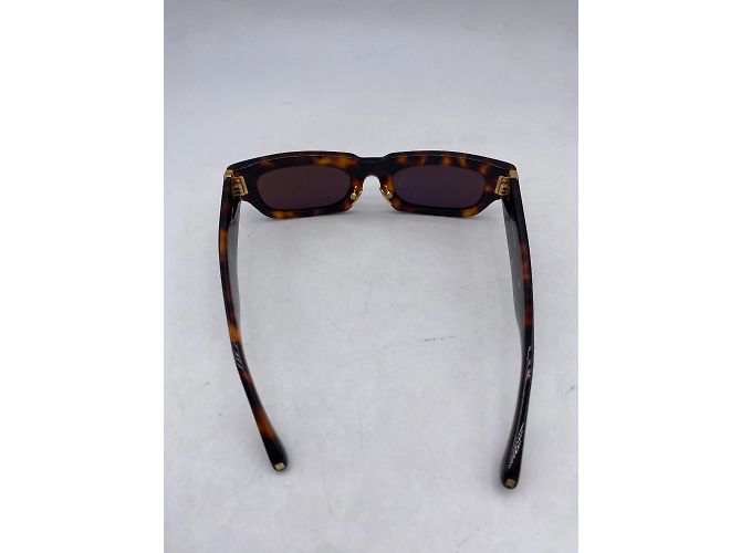 Autre Marque Non Signé / Unsigned sunglasses T.  Plastic Brown - view 3