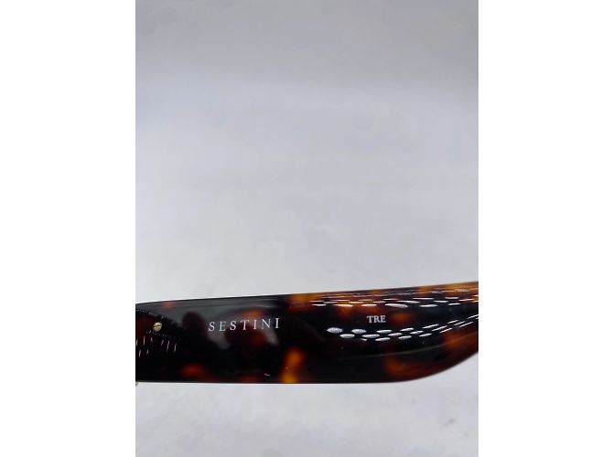 Autre Marque Non Signé / Unsigned sunglasses T.  Plastic Brown - view 5