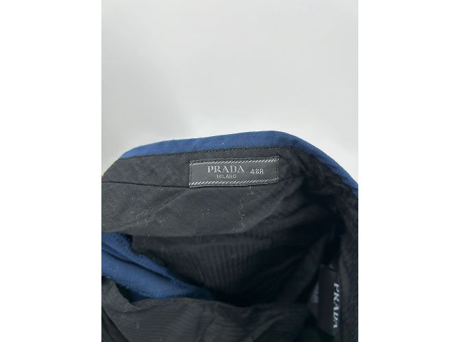 Prada trousers T.IT 48 Wool Blue - view 3