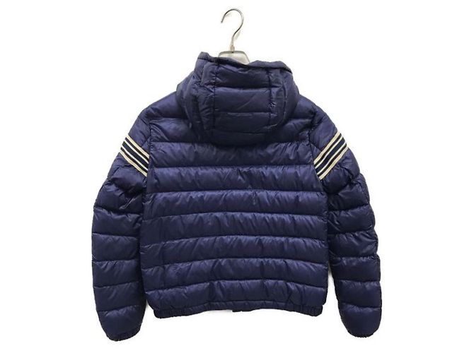Moncler Renald quilted nylon down jacket navy blue - view 2