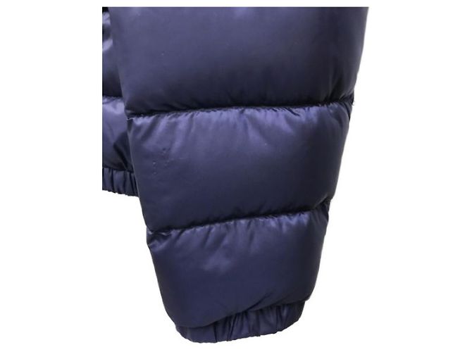 Moncler Renald quilted nylon down jacket navy blue - view 5