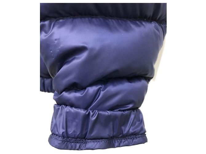 Moncler Renald quilted nylon down jacket navy blue - view 6