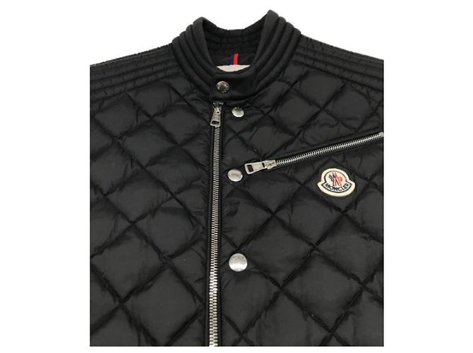Moncler BROME Gesteppte Daunenweste Schwarz - Ansicht 4