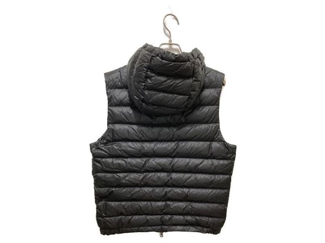 Gilet Moncler Timothe Nero Nylon - vista 2