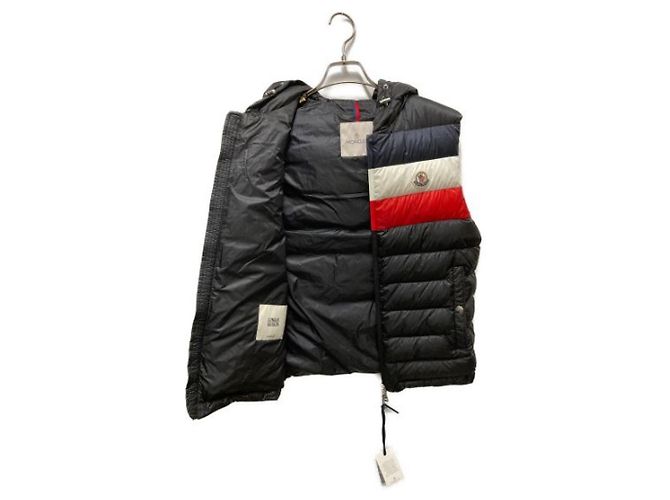 Gilet Moncler Timothe Nero Nylon - vista 3