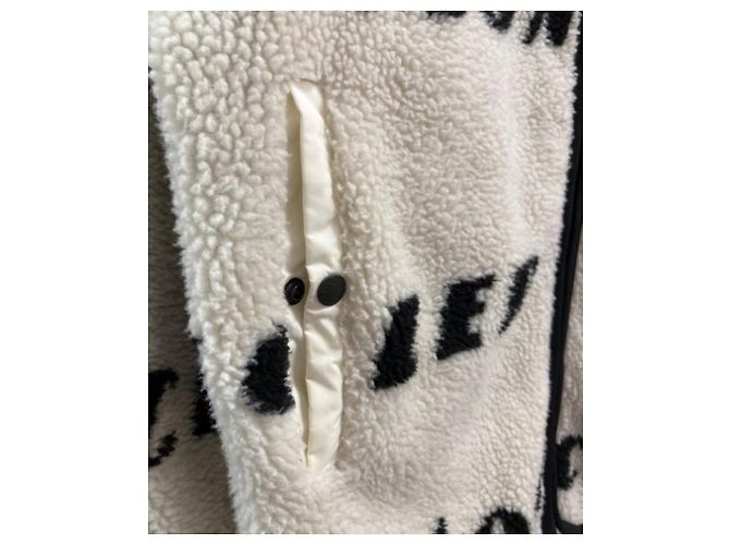Moncler Maglia White Polyester Men Coat - view 5