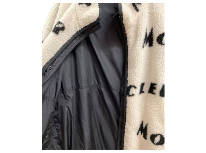 Moncler Maglia White Polyester Men Coat - view 6
