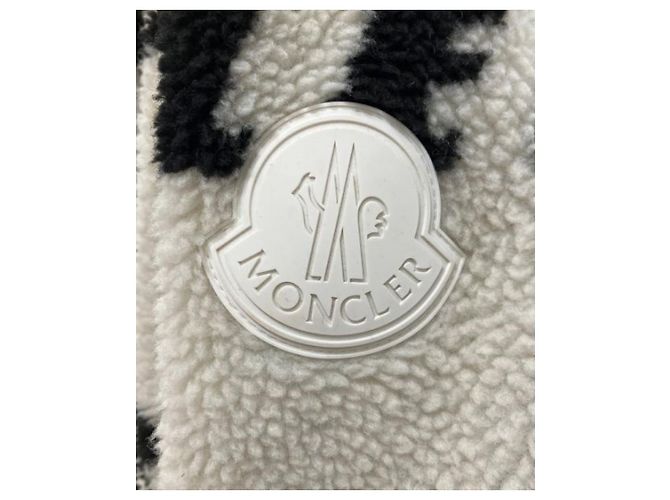 Moncler Maglia White Polyester Men Coat - view 7