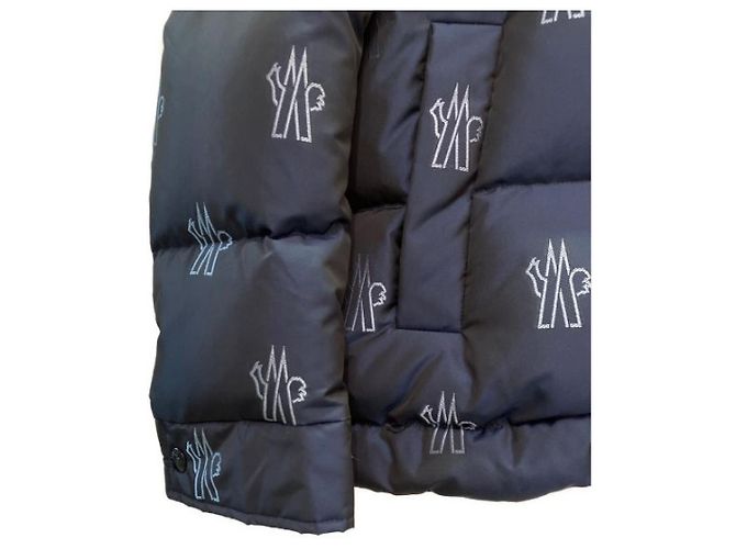 Giacca Moncler Effraie Blu Navy - vista 3