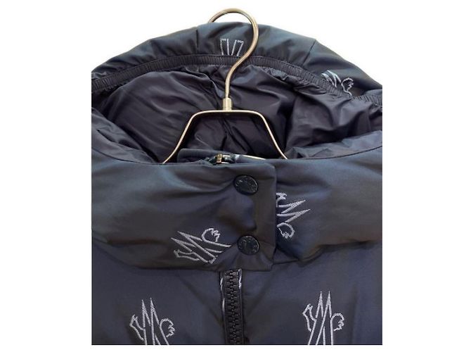 Giacca Moncler Effraie Blu Navy - vista 4