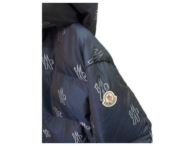 Giacca Moncler Effraie Blu Navy - vista 5