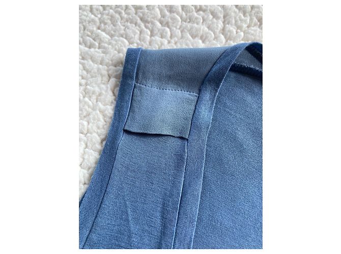 Top vaquero azul Gucci de algodón - vista 2