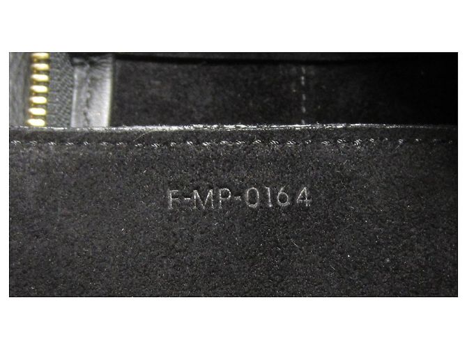 Borsa Céline Belt in pelle nera Nero - vista 8