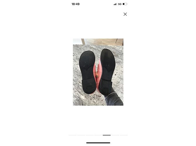 Mocassini Miu Miu in pelle rosa - vista 4