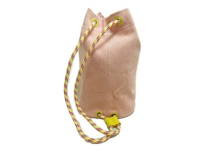 Duffle Hermès Borsone Epopee con coulisse Marrone - vista 2