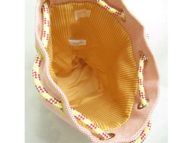 Duffle Hermès Borsone Epopee con coulisse Marrone - vista 5