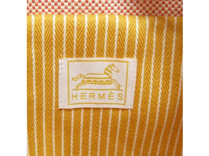 Duffle Hermès Borsone Epopee con coulisse Marrone - vista 6