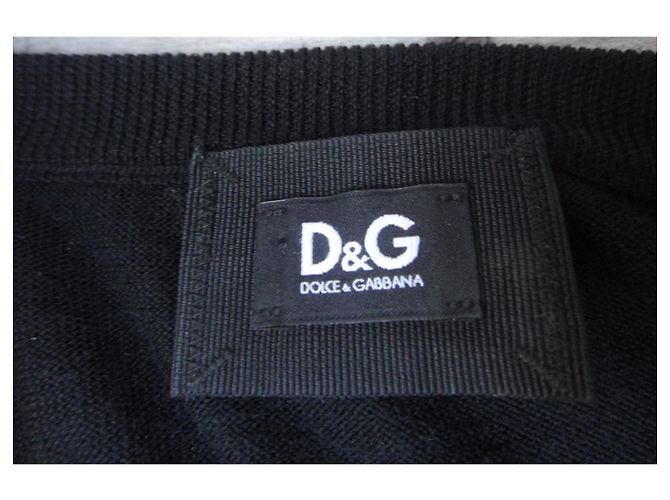 Dolce & Gabbana Talla de jersey Dolce & Gabbaba 40 Negro - vista 3