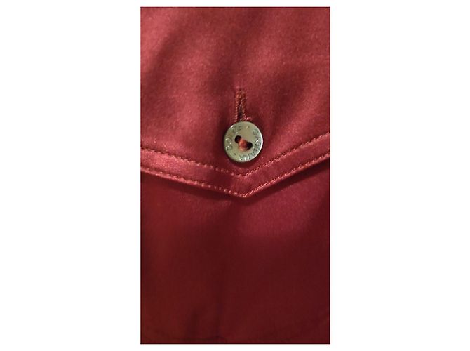 Dolce & Gabbana DOLCE&GABBANA BODY A CAMICIA MANICA LUNGA IN SETA Bordò - vista 5