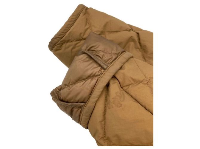 Giacca Moncler Falcaire Giubbotto Marrone Nylon - vista 10