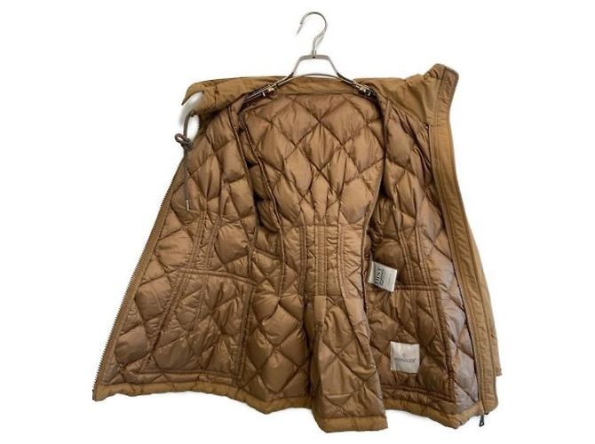Giacca Moncler Falcaire Giubbotto Marrone Nylon - vista 3