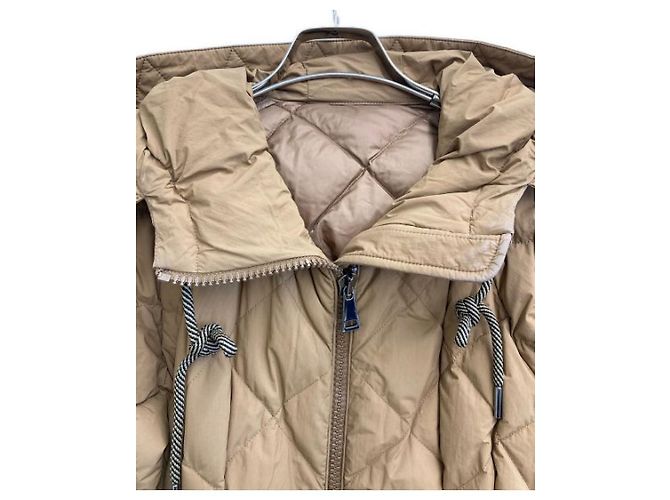 Giacca Moncler Falcaire Giubbotto Marrone Nylon - vista 4