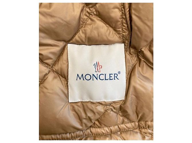 Giacca Moncler Falcaire Giubbotto Marrone Nylon - vista 9