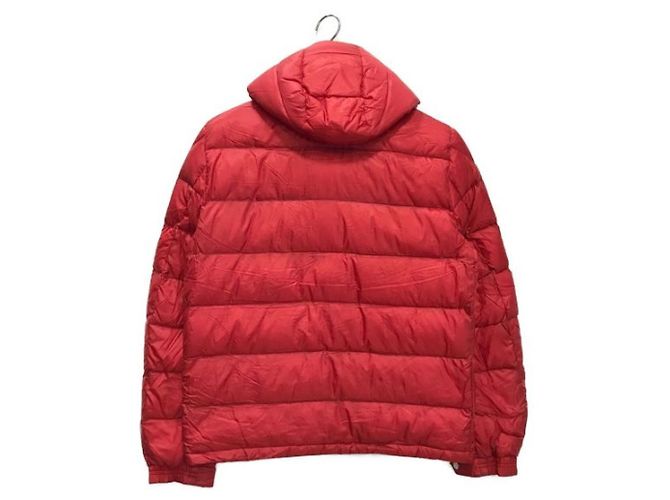 Moncler Bramant down jacket red nylon - view 2