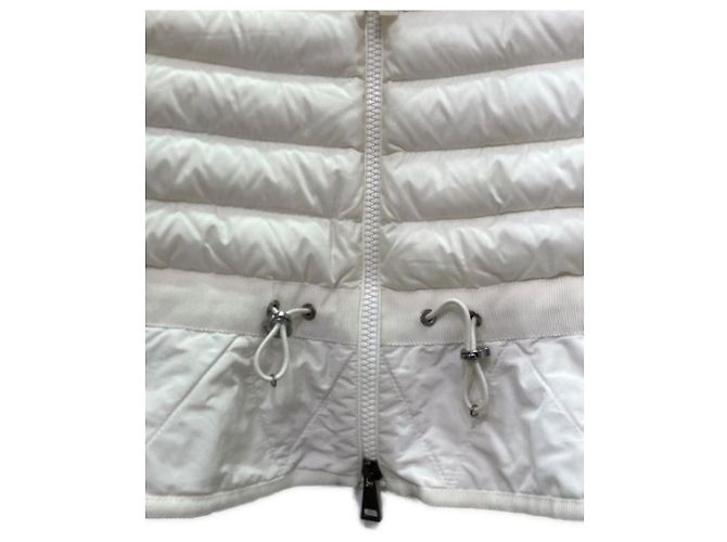 Moncler White Wool Down Jacket - view 7