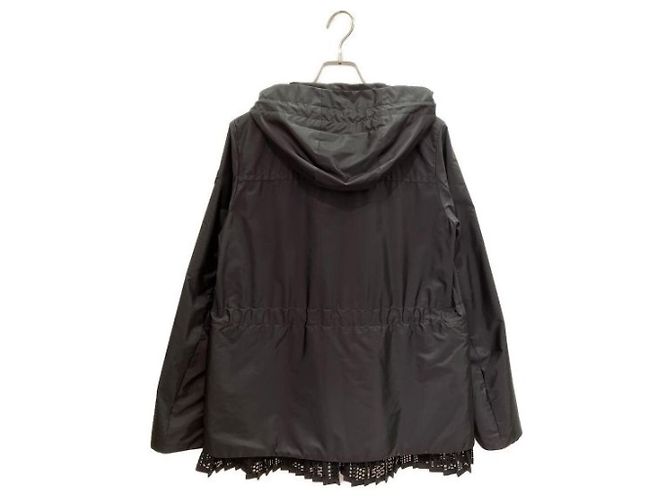 Moncler BAABA Nylon Blouson Schwarz - vista 2
