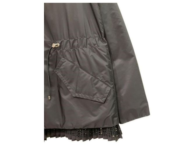 Moncler BAABA Nylon Blouson Schwarz - vista 3
