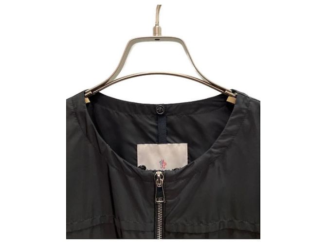 Moncler BAABA Nylon Blouson Schwarz - vista 5