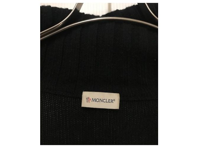 Moncler Strick-Cardigan in Schwarz - Ansicht 4