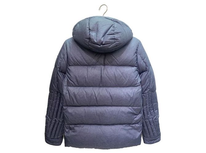 Moncler Down Jacket Navy Blue - view 2