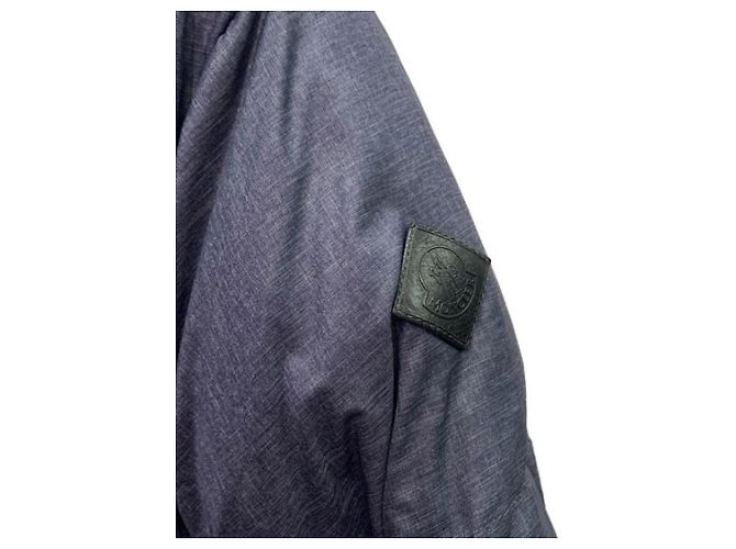 Moncler Down Jacket Navy Blue - view 5