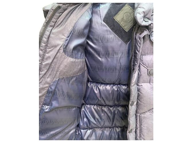 Moncler Down Jacket Navy Blue - view 6